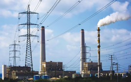 אשדוד תחנת כוח טורבינה זיהום אוויר  (צילום: רויטרס 480)