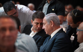 בנימין נתניהו, חיים ביבס (צילום: פלאש 90)