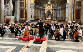 התזמורת הסימפונית ירושלים (צילום: הוותיקן)