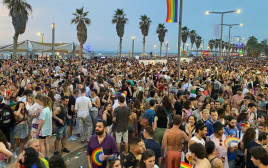 מצעד הגאווה בתל אביב (צילום: אבשלום ששוני)