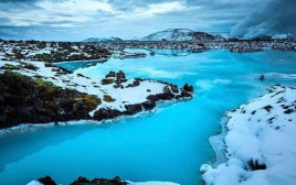 הלגונה הכחולה, איסלנד (צילום: צילום מסך אינסטגרם)