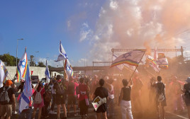 מחאת הסטודנטים והסטודנטיות באיילון (צילום: מחאת הסטודנטים)