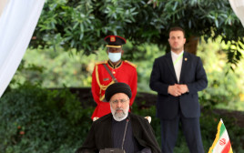 נשיא איראן ראיסי במהלך ביקורו באפריקה (צילום: Handout via REUTERS)