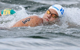 מתן רודיטי באליפות העולם בשחייה במים פתוחים (צילום: אתר רשמי, סימונה קסטרווילארי, איגוד השחייה)