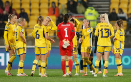 נבחרת שבדיה במונדיאל הנשים (צילום: רויטרס)