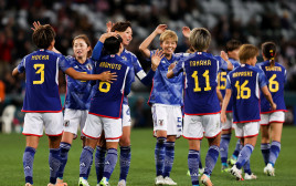 שחקניות נבחרת יפן נשים (צילום: GettyImages, Zhizhao Wu)