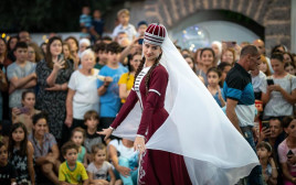 סופ״ש צ’רקסום: הפסטיבל הצ'רקסי בכפר כמא נפתח (צילום: מועצה מקומית כפר כמא)