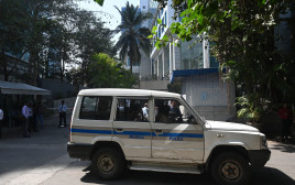 משטרת מומבאי (צילום: INDRANIL MUKHERJEE/AFP via Getty Images)