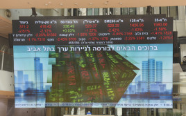 הבורסה לניירות ערך בתל אביב (צילום: אבשלום ששוני)