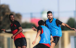 דאבור באימוני שבאב אל אהלי. לא הבקיע מול טבריה (צילום: אתר רשמי, שבאב אל אהלי)
