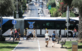 אוטובוס דן ת''א (צילום: מרק ישראל סלם)