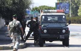 שירותי הביטחון בלבנון (צילום: REUTERS/Hasan Shaaban)