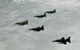 תרגיל חיל האוויר (צילום: דובר צה"ל)