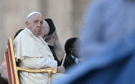 האפיפיור (צילום: AFP via Getty Images)