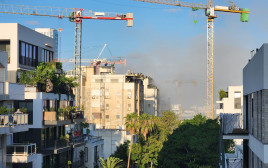 נפילה בתל אביב (צילום: שימוש לפי סעיף 27א')
