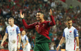 כריסטיאנו רונאלדו, חלוץ נבחרת פורטוגל (צילום: רויטרס)