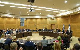 אמיר אוחנה עם הנציגים הדיפלומטיים (צילום: דני שם טוב, דוברות הכנסת)