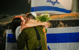החתונה של שלמה בן דוד ולנה גדשביץ׳ (צילום: דובר צה"ל)