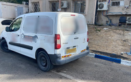 הרכב הגנוב (צילום: דוברות משטרת ישראל)