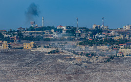 חילופי אש סמוך לגבול לבנון (צילום:  Ayal Margolin/Flash90)