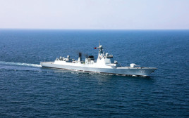 ספינת מלחמה סינית (צילום: רויטרס)