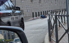 מחבל מנוטרל בירושלים (צילום: רשתות חברתיות, שימוש לפי סעיף 27 א')