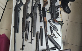 כלי הנשק הסליק שנחשף בצפון (צילום: דוברות המשטרה)