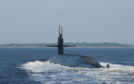 צוללת גרעינית מדגם אוהיו  (צילום: U. S. Navy. REUTERS/U.S. Navy/ Mass Communication Specialist 1st Class )
