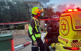 אירוע אלימות ברמת ישי (צילום: תיעוד מבצעי מד"א)