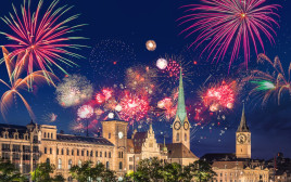 חגיגות השנה החדשה בציריך (צילום: Shutterstock)