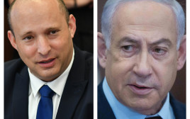 בנימין נתניהו, נפתלי בנט (צילום: מעריב אונליין)