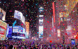 חגיגות 2024 בניו יורק (צילום: REUTERS/Jeenah Moon)