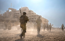 הלחימה של כוחות צה״ל ברצועת עזה (צילום: דובר צה"ל)