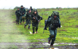 חיילי מילואים ברמת הגולן (צילום: איל מרגולין, פלאש 90)