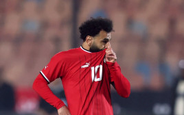 שחקן נבחרת מצרים, מוחמד סלאח (צילום: רויטרס)