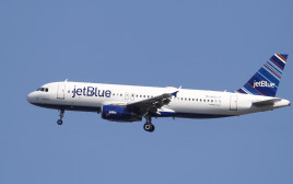 מטוס Jet Blue (צילום: REUTERS/Lucas Jackson)
