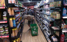 קניות סופרמרקט (צילום: אבשלום ששוני)