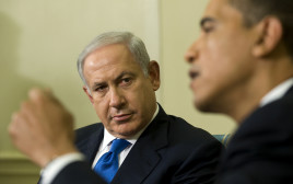 בנימין נתניהו, ברק אובאמה (צילום: AFP via Getty Images)