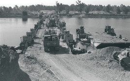מלחמת יום כיפור 25.10.1973 תעלת סואץ (צילום: רון אילן, לע"מ)