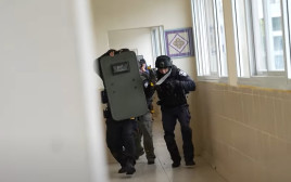 משטרת ישראל בפעולה (צילום: דוברות המשטרה)