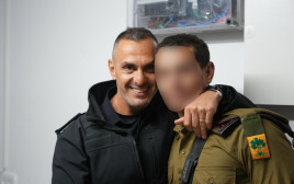 אמיר ו-ע׳ (צילום: דוברות המשטרה)