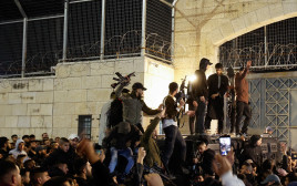הפרות סדר בג'נין  (צילום: REUTERS/Raneen Sawafta)