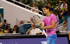 הטניסאי הספרדי קרלוס אלקראס (צילום: רויטרס)