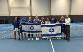 טניסאיות נבחרת ישראל (צילום: אתר רשמי, איגוד הטניס)
