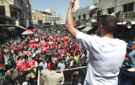 הפגנות תמיכה בחמאס שהתקיימו בתקופה האחרונה בעמאן בירת ירדן (צילום: רויטרס)