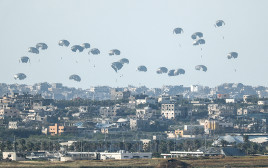 סיוע הומניטרי עזה (צילום: רויטרס)