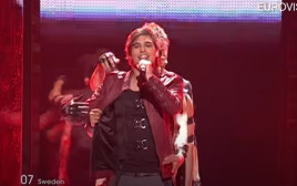 אריק סעדה באירוויזיון 2011 (צילום: צילום מסך יוטיוב,מתוך אירוויזיון 2011)