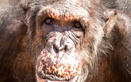 שושי השימפנזה (צילום: דוברות הספארי)