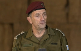 הרמטכ"ל הרצי הלוי בטקס יום הזיכרון לחללי מערכות ישראל ונפגעי פעולות האיבה (צילום: צילום מסך)