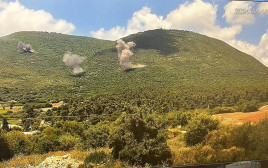הר מירון לאחר המטח לאזור (צילום: מועצה אזורית מרום הגליל)
